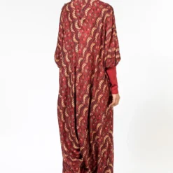 Divya Sheth Hand Block Printed Silk Jumpsuit -Deals Drapizia Store 191ds7 5