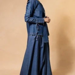 GRAINE Denim Asymmetric Shirt -Deals Drapizia Store 19423gra5 3