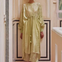 Punit Balana Mint Embellished Tunic Set