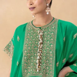 Anamika Khanna Green Embellished Kaftan Set 10 Anamika Khanna Green Embellished Kaftan Set -Deals Drapizia Store 19923ak4 4