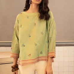 Payal Pratap Krall Round Neck Embroidered Top -Deals Drapizia Store 1sb 103 g 3