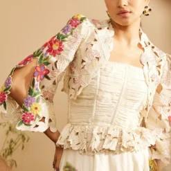 Chandrima Ivory Ruched Corset 9 Chandrima Ivory Ruched Corset -Deals Drapizia Store 20032023ca16 3