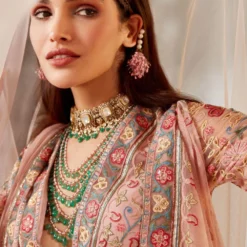 Ridhi Mehra Floral Embroidered Net Lehenga Set -Deals Drapizia Store 204rm1 4