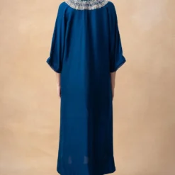 Jayanti Reddy Blue Zardosi Work Kaftan 11 Jayanti Reddy Blue Zardosi Work Kaftan -Deals Drapizia Store 20723jr1 5