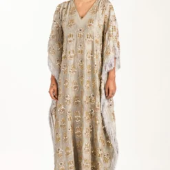Heirloom By Rara Avis Embroidered Kaftan With Fringed Hem 7 Heirloom By Rara Avis Embroidered Kaftan With Fringed Hem -Deals Drapizia Store 209rara 0083449 2 1