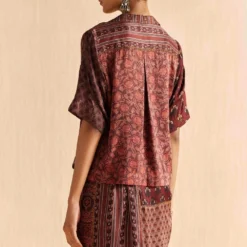 Sunira Designs Maroon Mrida Crop Shirt 11 Sunira Designs Maroon Mrida Crop Shirt -Deals Drapizia Store 211023sm28 5