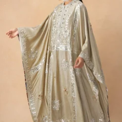 Divya Sheth Ivory Embellished Kaftan Set -Deals Drapizia Store 21123ds16 3