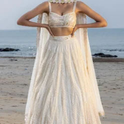 Ritika Mirchandani Pastel Hand Embroidered Lehenga Set -Deals Drapizia Store 211rm6 3 2