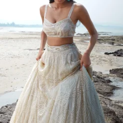 Ritika Mirchandani Pastel Hand Embroidered Lehenga Set -Deals Drapizia Store 211rm6 5 2