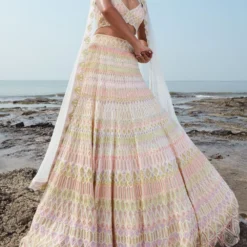 Ritika Mirchandani Pastel Embroidered Lehenga Set -Deals Drapizia Store 211rm7 3