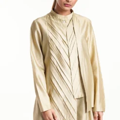 Antar-Agni Beige Layered Shirt -Deals Drapizia Store 212ant 0100743 2