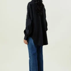 Kanika Goyal Label Black Hand-embellished Shirt 9 Kanika Goyal Label Black Hand-embellished Shirt -Deals Drapizia Store 221123kg20 4