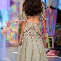 Payal Singhal Powder Blue Embellished Lehenga Set -Deals Drapizia Store 2212ps01 4