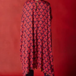 Pooja Keyur Purple Embroidered Kaftan Set -Deals Drapizia Store 229pk1 5