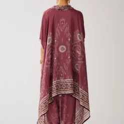 Rajdeep Ranawat Lavanya Vintage Rose Floral Kaftan Set 11 Rajdeep Ranawat Lavanya Vintage Rose Floral Kaftan Set -Deals Drapizia Store 230623rr08 5