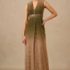 Tarun Tahiliani Olive Ombre Draped Jumpsuit 2 Tarun Tahiliani Olive Ombre Draped Jumpsuit -Deals Drapizia Store 231023tt36 1 1
