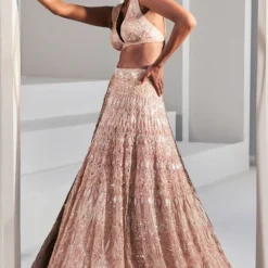 Ritika Mirchandani Rose Pink Hand Embroidered Lehenga Set 7 Ritika Mirchandani Rose Pink Hand Embroidered Lehenga Set -Deals Drapizia Store 235rm19 2