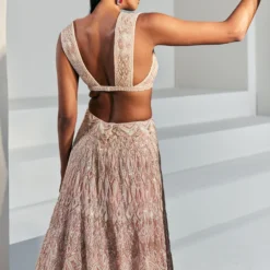 Ritika Mirchandani Rose Pink Hand Embroidered Lehenga Set 9 Ritika Mirchandani Rose Pink Hand Embroidered Lehenga Set -Deals Drapizia Store 235rm19 4