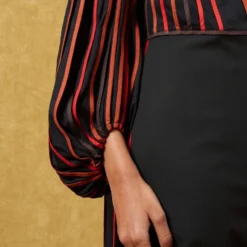 Bodice Black Pleated Jumpsuit With A Drape -Deals Drapizia Store 23bo10 4