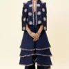 SVA Blue Noor Jacket & A Layered Jumpsuit -Deals Drapizia Store 23sva87 1