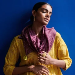 Indigene Chrome Yellow Pintucked Kurta Set -Deals Drapizia Store 2411ind6 4