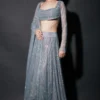 Itrh Grey Embellished A-line Lehenga Set -Deals Drapizia Store 24323itr31 1