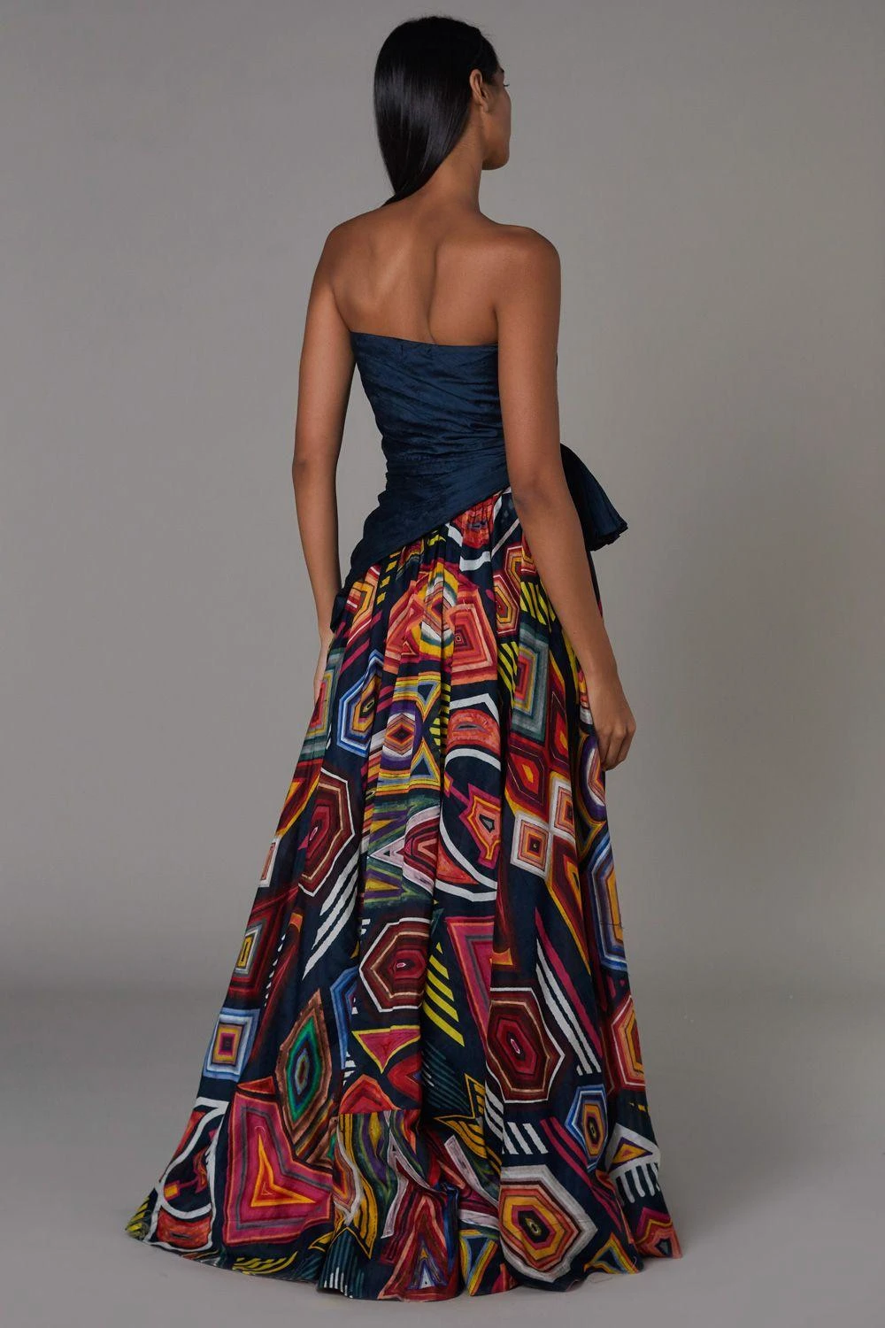 Saaksha & Kinni Hand Micro Pleated Peplum Style Corset Blouse 4 Saaksha & Kinni Hand Micro Pleated Peplum Style Corset Blouse - Image 2