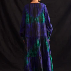 Amrich Mayra Handcrafted Shibori Dress 13 Amrich Mayra Handcrafted Shibori Dress -Deals Drapizia Store 25923aml58 6 1