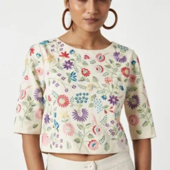 Payal Pratap Arbor Embroidered Blouse -Deals Drapizia Store 26523pp15 3