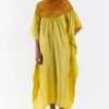 Medium Lime Shibori Kaftan