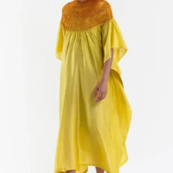 Medium Lime Shibori Kaftan -Deals Drapizia Store 27423sm22 2