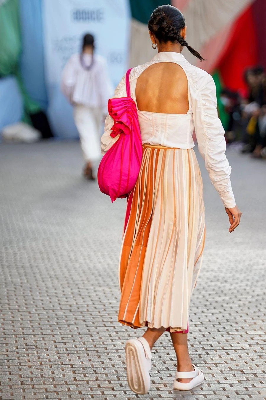 Bodice Ivory Shirt With Ruched Sleeves 4 Bodice Ivory Shirt With Ruched Sleeves - Image 2