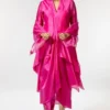 Aikeyah Fuschia Chanderi Drape Kurta Set -Deals Drapizia Store 287aikeyah6 1