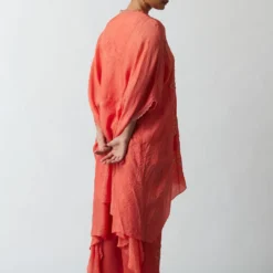 ONE NOT TWO Coral Floral Embellished Kaftan Set 11 ONE NOT TWO Coral Floral Embellished Kaftan Set -Deals Drapizia Store 29623ont19 5