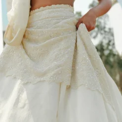 Mishru Ivory Embroidered Lehenga Set -Deals Drapizia Store 297misro12 6