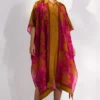 Twinkle Hanspal Bouquet Printed Kaftan Shirt Dress -Deals Drapizia Store 29th24 1