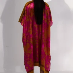 Twinkle Hanspal Bouquet Printed Kaftan Shirt Dress -Deals Drapizia Store 29th24 4