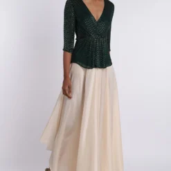 Sharnita Nandwana Green Kate Top -Deals Drapizia Store 2 29 2 1 1