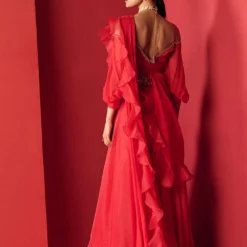 Ridhi Mehra Jaheem Jumpsuit With Dupatta & Belt -Deals Drapizia Store 300119 3