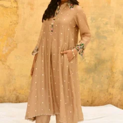 Niti Bothra Ivory Orchid Hand Embellished Kurta Set -Deals Drapizia Store 30323nb49 3