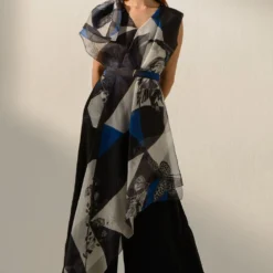 Richa Khemka Nero Printed Draped Jumpsuit