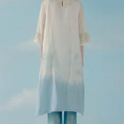 ILK Blue Ombre Floral Embroidered Kurta 7 ILK Blue Ombre Floral Embroidered Kurta -Deals Drapizia Store 307ilk10 3