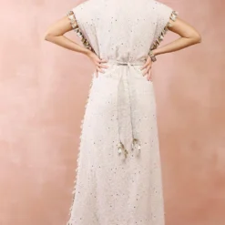 Payal Singhal Cream Chikankari Jacket Set -Deals Drapizia Store 31523ps29 5