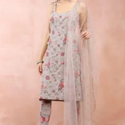 Payal Singhal Grey Gulbagh Printed Kurta Set -Deals Drapizia Store 31523ps58 3
