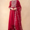 Ahilian Red Thread Embellished Kurta Set -Deals Drapizia Store 31723an23 1 1