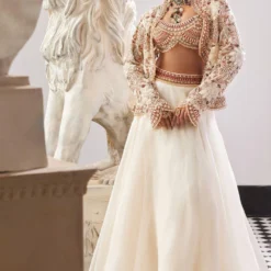 Ridhima Bhasin Meadow 3-D Floral Embellished Lehenga Set