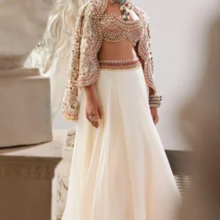 Ridhima Bhasin Meadow 3-D Floral Embellished Lehenga Set 9 Ridhima Bhasin Meadow 3-D Floral Embellished Lehenga Set -Deals Drapizia Store 31723rb6 3