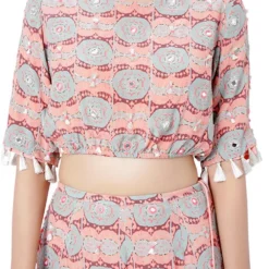 Payal Singhal Printed Skirt Set With Tassel Detail -Deals Drapizia Store 319416 3