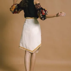 Chandrima Smocked Halter Neck Top -Deals Drapizia Store 319665 4