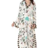 PS Pret By Payal Singhal White Morrocan Print Silkmul Kaftan -Deals Drapizia Store 319ps8 1